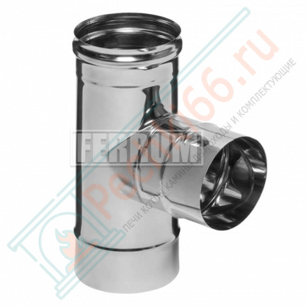 Тройник 90° (НЕРЖ-430/0,5) d-115 (Ferrum GS)