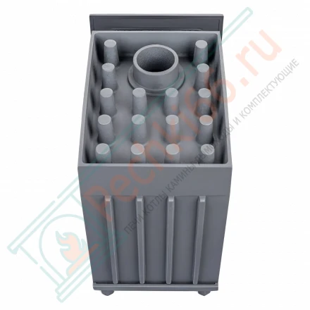 Чугунная печь для бани Гефест Гроза 24 (П) Президент Змеевик (ТехноЛит)