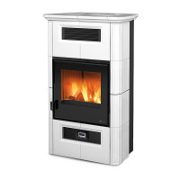 Печь-камин Wanda Classic, цвет белый (La Nordica)