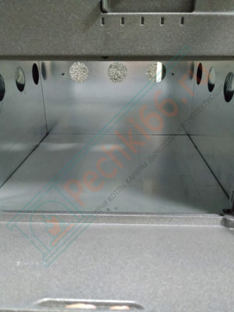 Чугунная печь-камин Vesta, красная (Plamen)