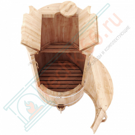 Фитобочка из кедра круглая со скосом (НКЗ)