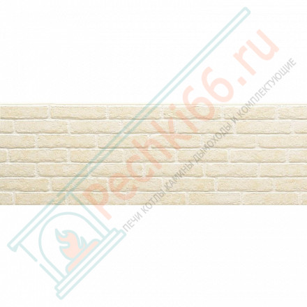 Панель фиброцементная Белый Кирпич EFX3253 455х1010х16 мм (Nichiha)