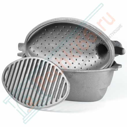 Мангал чугунный Комплект-Нормандия-2 (Литтех)