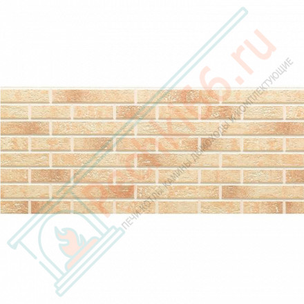 Панель фиброцементная Бежевый Кирпич WFX671 455х1010х14 мм (Nichiha)
