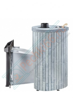 Дровяная печь для бани Ферингер Малютка ПФ "Талькохлорид наборный" до 18 м³