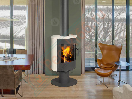 Печь-камин Evora T керамика (Romotop)