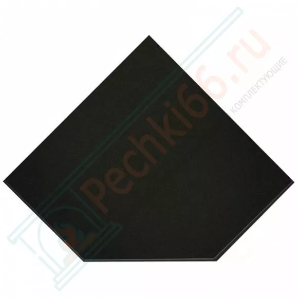 Притопочный лист VPL021-R9005, 1100Х1100мм, чёрный (Вулкан) в Нижнем Новгороде