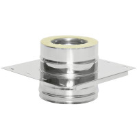 Площадка монтажная термо ПМТ-Р с хомутом (316-0.8/304-0.5) d-150/250 (ТиС Промо)