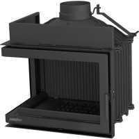 Каминная топка Trent left с левым стеклом (NORDflam) 14 кВт