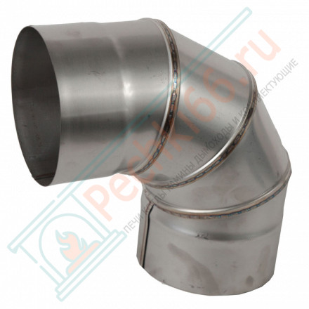 Отвод 90° (НЕРЖ-439/1,0) d-120 (УМК)