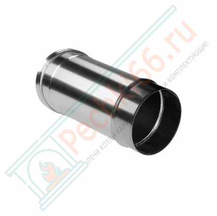 Труба прямая L=250 без изол (НЕРЖ-321/0,8) d-150 (Дымок-Lux)