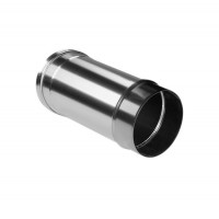 Труба прямая L=250 без изол (НЕРЖ-321/0,8) d-200 (Дымок-Lux)