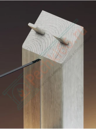 Дверь для бани и сауны Престиж Легенда Маятниковая бронза матовая, 2000х800 по коробке (DoorWood)