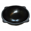 Узбекский чугунный казан круглое дно 50 л. без крышки (Наманган DAVR METALL)