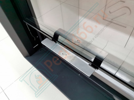 Каминная топка CFL 1000B левая, черный шамот (Stav)