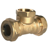 Тройник с вн. резьбой TF20*1/2 Flexsy (Hydrosta) Тройник с вн. резьбой TF20*1/2 Flexsy (Hydrosta)