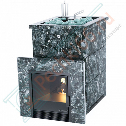 Печь для бани Анапа в пироксенит с открытым верхом (ИзиСтим)