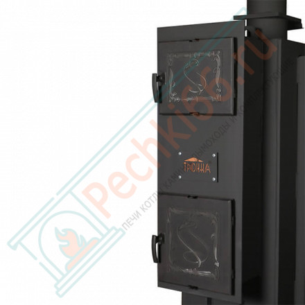 Газовая печь для бани из нержавеющей стали № 05РН-ГТ 60 (Тройка) до 50 м3