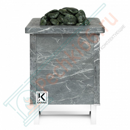 Электрокаменка QUADRO mini 9 kW, талькохлорит (KARINA) до 14 м3