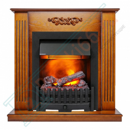 Каминокомплект Lumsden - Дуб антик с электроочагом Danville Black FB2