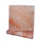Плитка из гималайской розовой соли 200x200x25 мм шлифованная (с пазом) в Нижнем Новгороде