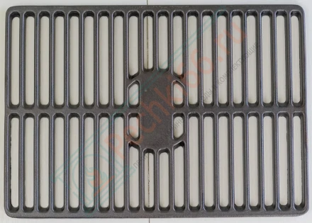 Решетка-гриль 38х27см чугунная