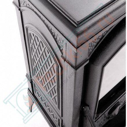 Чугунная печь-камин SVEN BLACK (LK)