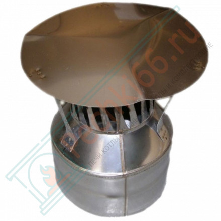 Оголовок с искрогасителем (НЕРЖ-439/0,5-НЕРЖ-439/0,5) d-130/200 (УМК)