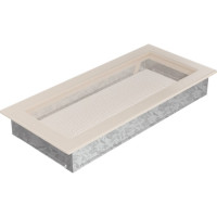 Решётка вентиляционная каминная бежевая 170х370 37K (Kratki)