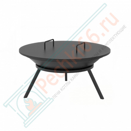 Чугунная Костровая чаша Fantastic Ø 700 Стандарт (чаша+подставка+крышка)