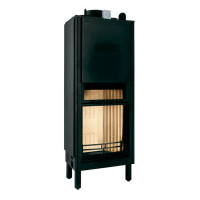 Стальная топка HT 650 с хромированной дверцей (Piazzetta) 8 кВт