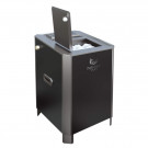 Электрическая паротермальная печь ПАРиЖАР 4,25 кВт, BLACK VERSION (Инжкомцентр ВВД) до 5 м3