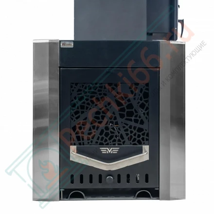 Газовая печь для бани № 06-ГТ 20 в готовой кирпичной облицовке (Тройка) до 18 м3