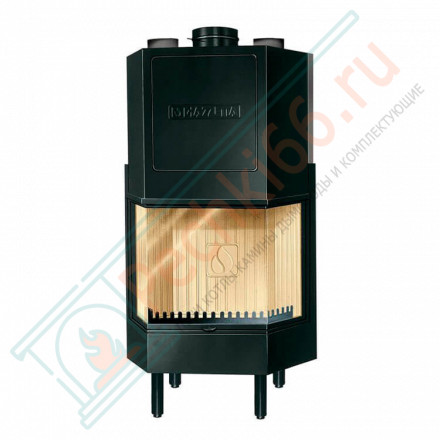 Стальная топка HT 750 с хромированной дверцей (Piazzetta) 11 кВт