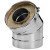 Отвод 45° V50R с изол (AISI-321/0,8-AISI-304/0,5) d-250/350 (Вулкан-Cerablanket)